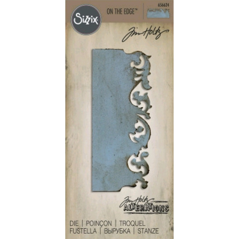 Sizzix Tim Holtz Alterations On The Edge Scrollwork 656624 Missing cover‎ Paper